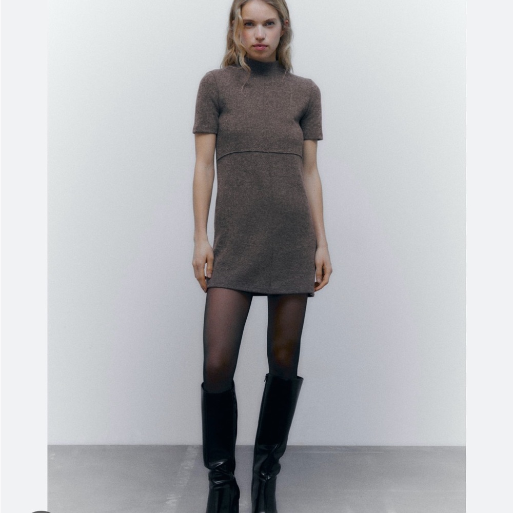 Zara mini dress cute perfect for spring! New with Tags size S
